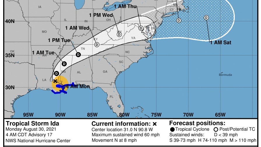 1477a17b daca 4010 98ba 004cac53d30f 5am ida - Bucks County Beacon - Expect flooding in Bucks as Hurricane Ida nears Philadelphia region