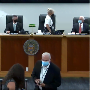 6600e2f8 b5d3 4b43 88b8 7817cb65df05 marseglia meeting1 - Bucks County Beacon - Bucks County school mask debate: Accusations fly over changed recommendation