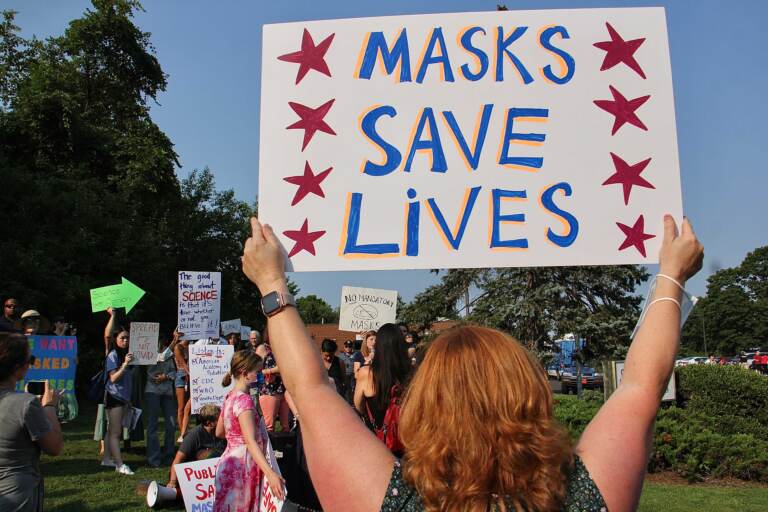 Image from iOS 137 768x512 1 - Bucks County Beacon - Tensions over COVID-19 school safety plans boil over in Bucks County