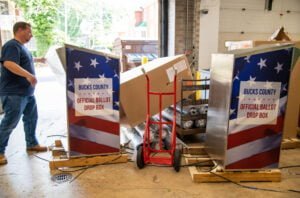 bucks county ballot boxes