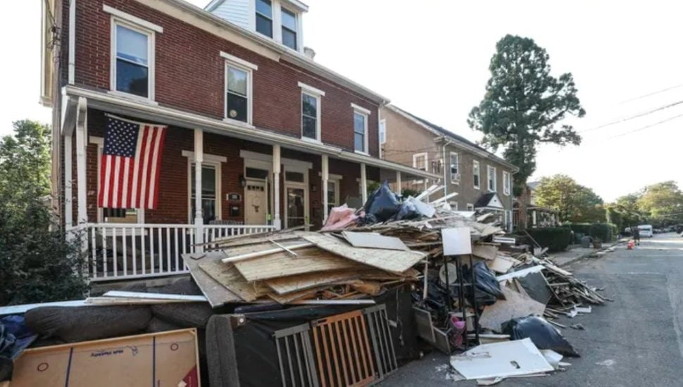 Hurricane Ida damage Mont Clare 970x550 1 - Bucks County Beacon - Local and Federal Agencies Continue to Map Hurricane Ida Recovery