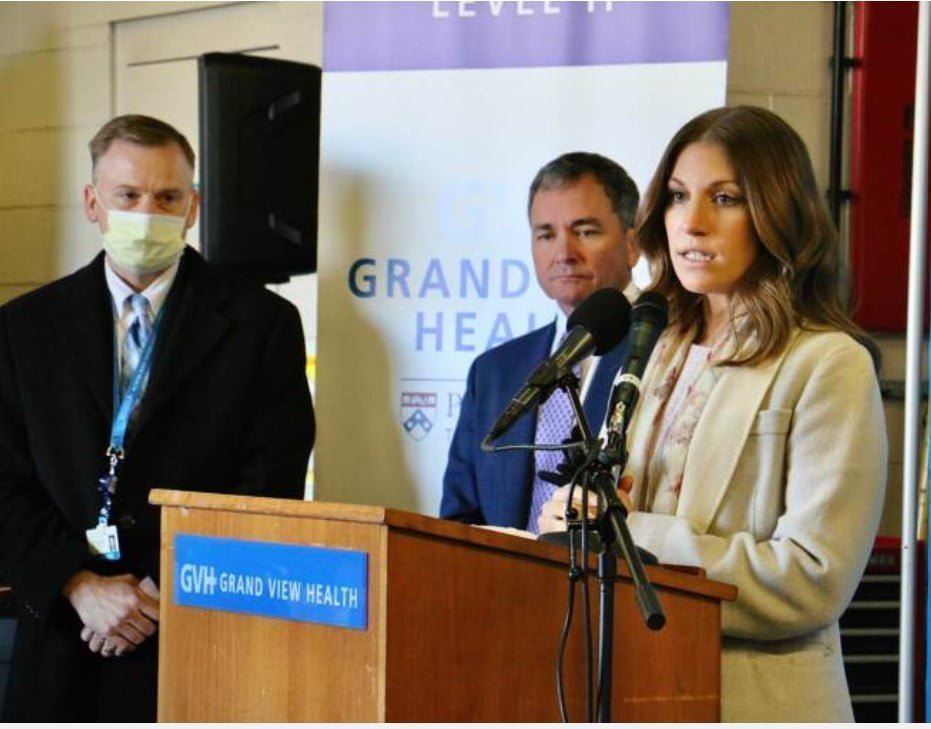 Grandview Health Bucks County announcement - Bucks County Beacon - Bucks County's Covid Toll: The Elderly, The Sick and the Anti-Vaxxers