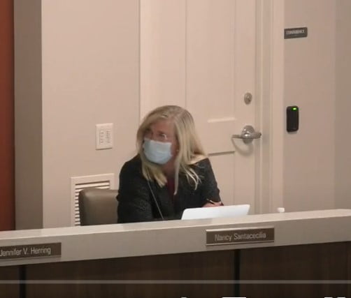 November meeting Santacecilia - Bucks County Beacon - An Accused Doylestown Bigot Takes a Licking and Keeps on Ticking: Nancy Santacecilia