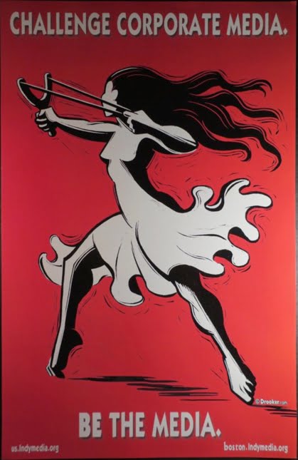 woman with slingshot