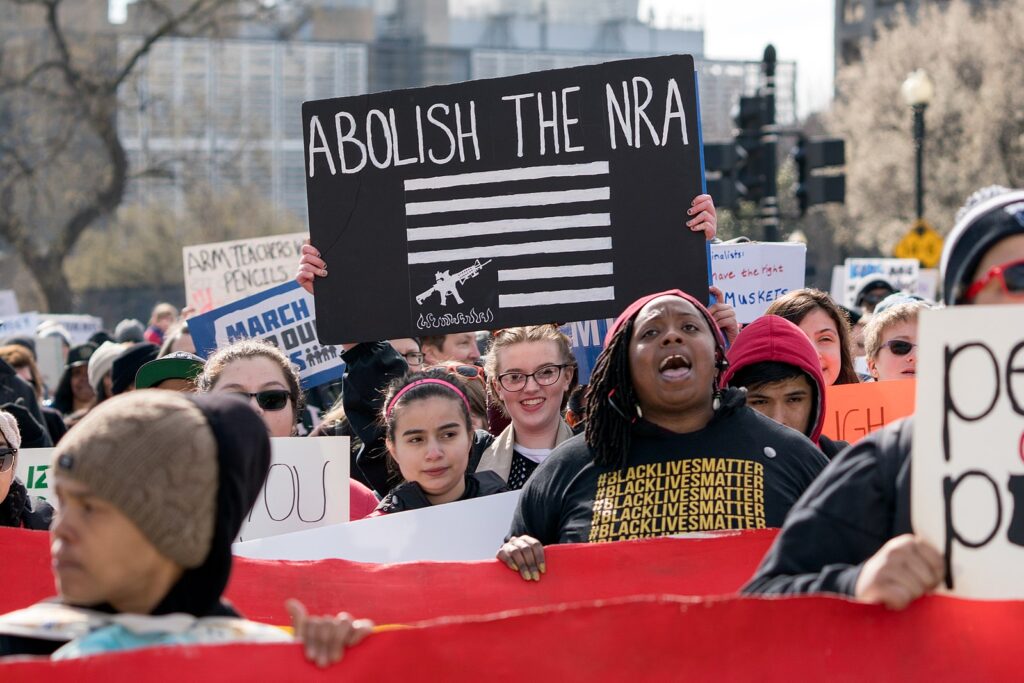 abolish the nra sign