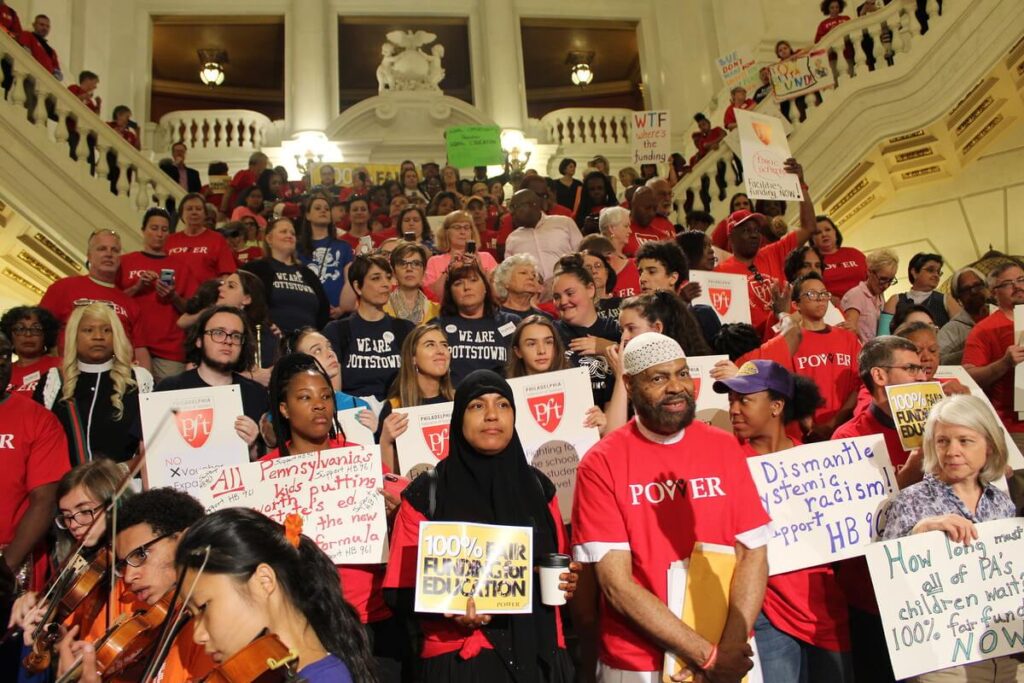 Power Interfaith fair funding rally