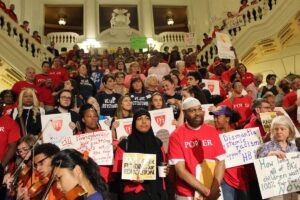 Power Interfaith fair funding rally