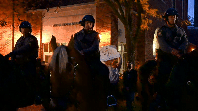 image 19 - Bucks County Beacon - Photo Essay: Right-wing Violence Leads to Cancellation of Proud Boys Founder's Talk at Penn State