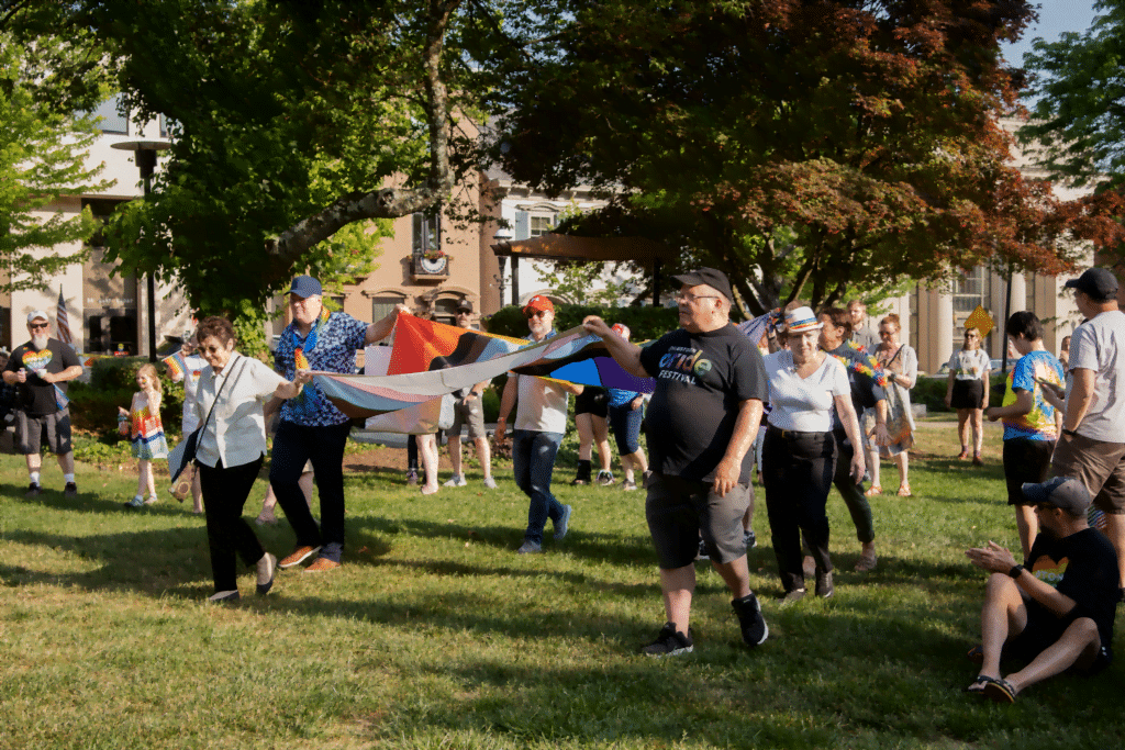 image 3 - Bucks County Beacon - Photo Essay: Doylestown Kicks Off Pride Month with Flag Raisings