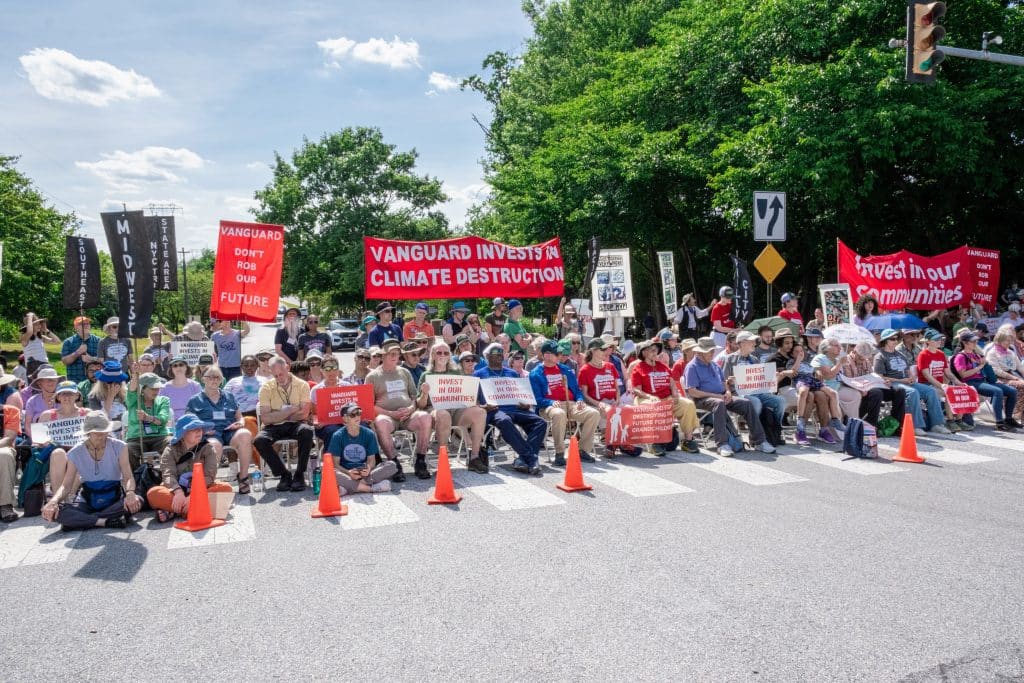 DSCF9567 - Bucks County Beacon - Photo Essay: EQAT Tells Vanguard to Stop Investing in Climate Destruction