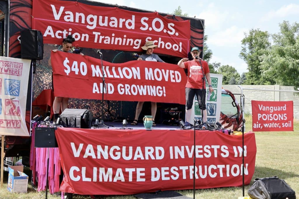 IMG 2260 - Bucks County Beacon - Photo Essay: EQAT Tells Vanguard to Stop Investing in Climate Destruction