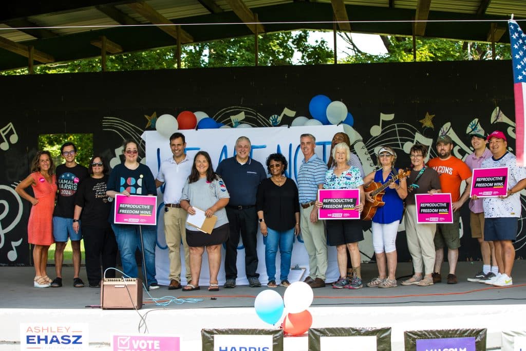 Morrisville Rally Speakers - Bucks County Beacon - Photo Essay: Bucks County Democrats 'Rally for Our Rights' in Morrisville