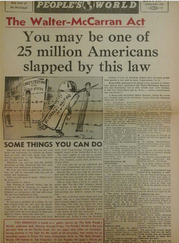 image 4 - Bucks County Beacon - The Dark, McCarthyist History of Deporting Activists