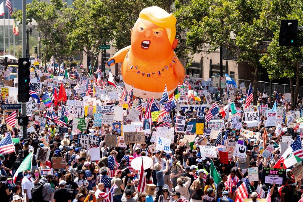 AP No Kings 12 - Bucks County Beacon - Photos of Anti-Trump 'No Kings' Demonstrations Across the US