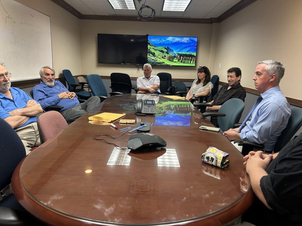 Bob Harvie Gamry Instruments - Bucks County Beacon - Democratic Congressional Candidate Bob Harvie Visits Bucks County Manufacturing Business Suffering Under Trump’s Tariff Wars