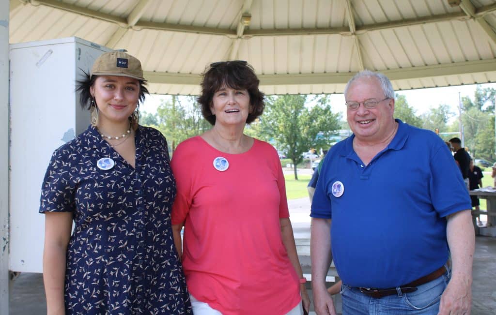 Emma Hawkins - Bucks County Beacon - Photo Essay: Candidates Canvass Perkasie Neighborhoods During Pennridge Democrats' Day of Action