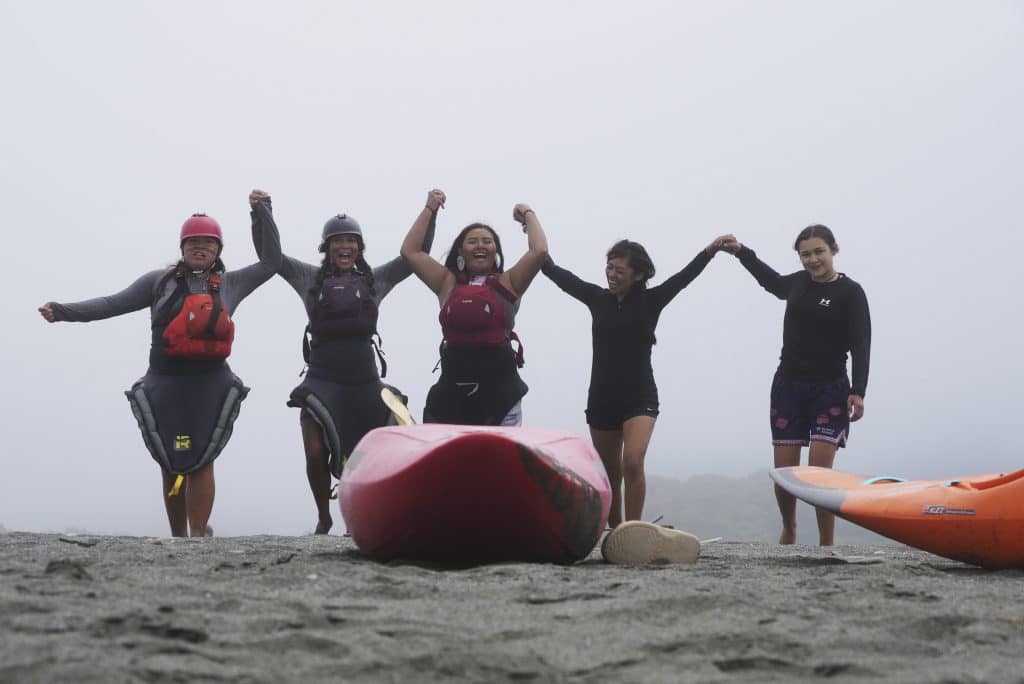 Native Americans Kayak4 - Bucks County Beacon - Native American Teens Kayak Major US River to Celebrate Removal of Dams and Return of Salmon