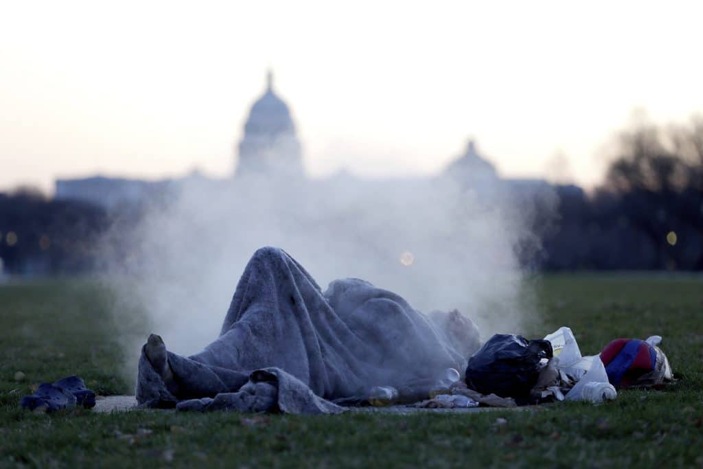 DC Homeless - Bucks County Beacon - Trump to Deploy National Guard to Streets of DC and Place City Police Under Federal Control to 'Liberate' Nation's Capital