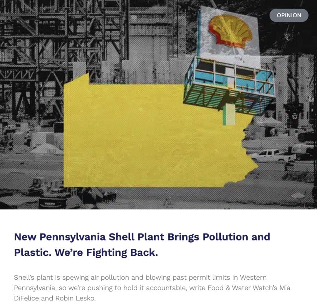 Image 8 23 25 at 5.29 AM - Bucks County Beacon - Pennsylvania Gave Shell a .65 Billion Tax 'Windfall' to Come to the State. Now the Company Wants to Sell Its Plant