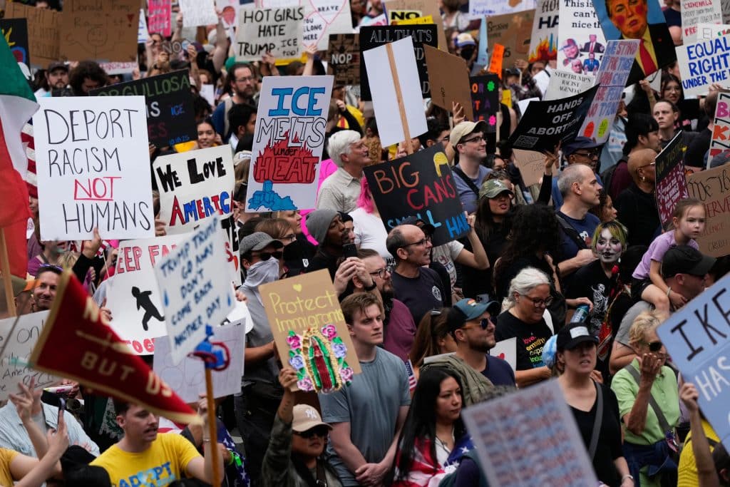 No Kings Chicago1 - Bucks County Beacon - Photo Essay: Millions of Americans Join 'No Kings' Demonstrations Across the County to Protest Trump