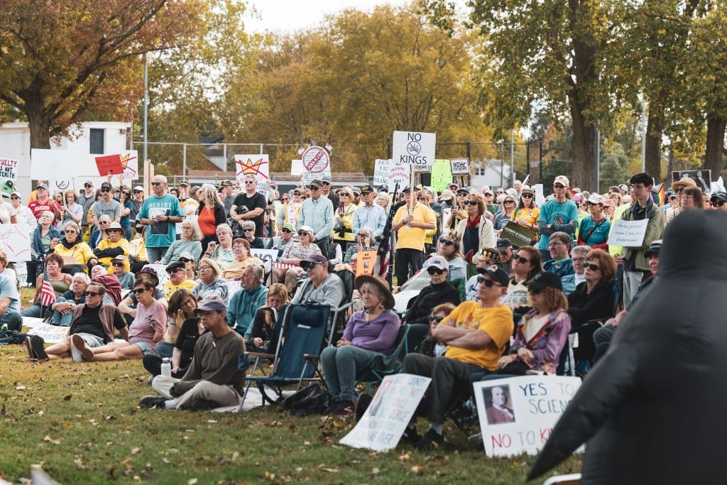 No Kings Morrisville Protest - Bucks County Beacon - Photo Essay: Thousands of Democracy Defenders Protest Trump at 'No Kings' Rallies Throughout Bucks County