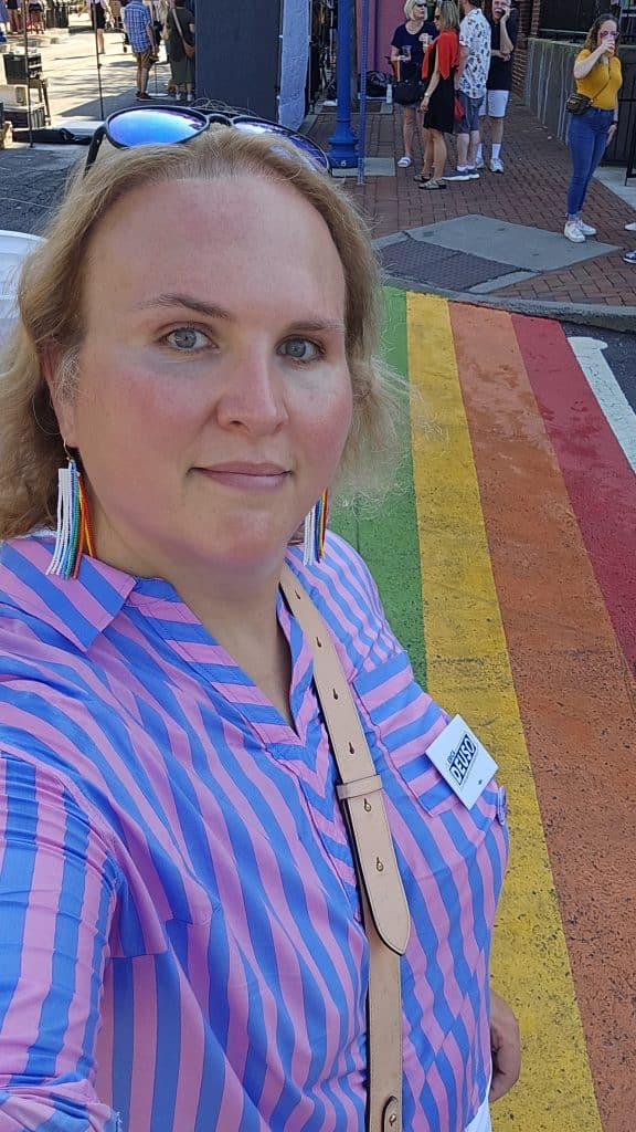 Erica Deuso LGBTQ Rainbow Flag - Bucks County Beacon - Erica Deuso Didn’t Run for Mayor to Make History (Even Though She Did). She Ran to Make Downingtown a Better Place to Live