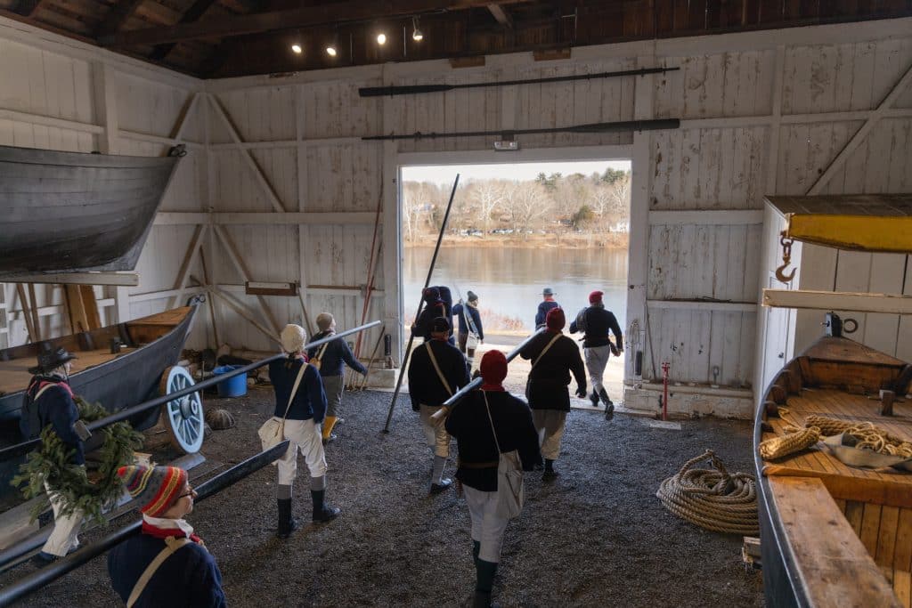 Washington 1 - Bucks County Beacon - PHOTO ESSAY: Christmas Day Washington Crossing Reenactment