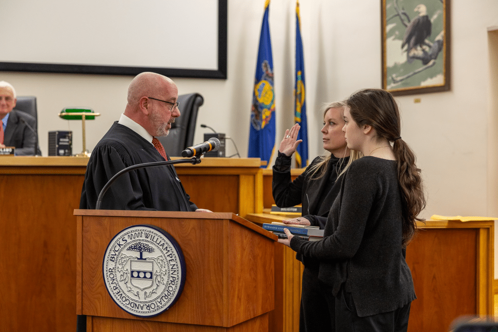 image - Bucks County Beacon - Bucks County’s ‘Blue Wave’ Makes a Splash With Swearing In of New Row Officers